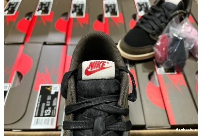 SCOTT 1 AIR 'MOCHA' LOW JORDAN X (KIDS)TRAVIS 0824